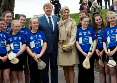 Dutch Royal Family and Sarsfield Camogie